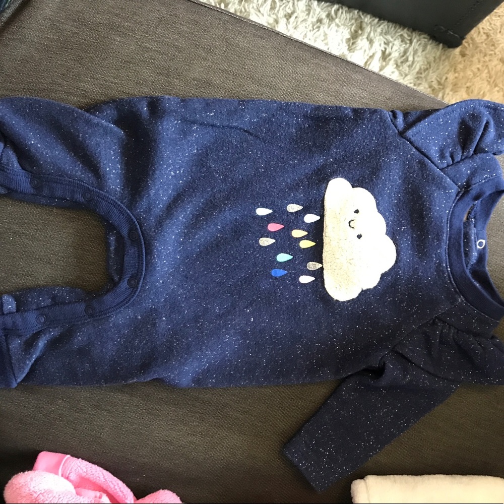 Cat and Jack cozy onesie